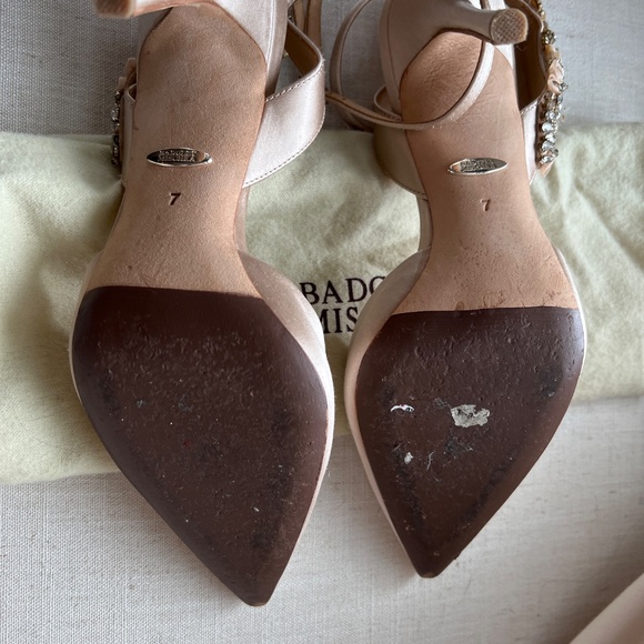Badgley Mischka Wedding Shoes Blush - Picture 3 of 3